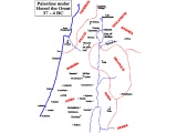 Map of Israel with NT towns and areas marked